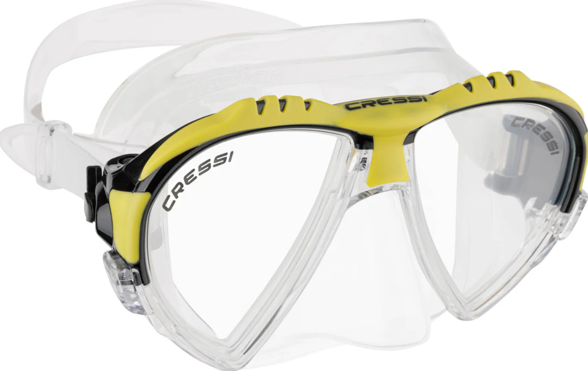 CRESSI MATRIX jaune à la vue progressifs