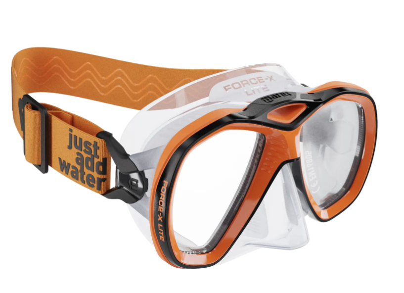 mares x force lite progressifs transparent orange