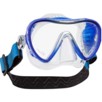 scubapro synergy à la vue avec des verres progressifs bleu