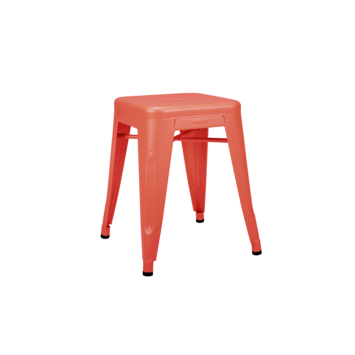 TabouretH45_Corail_C