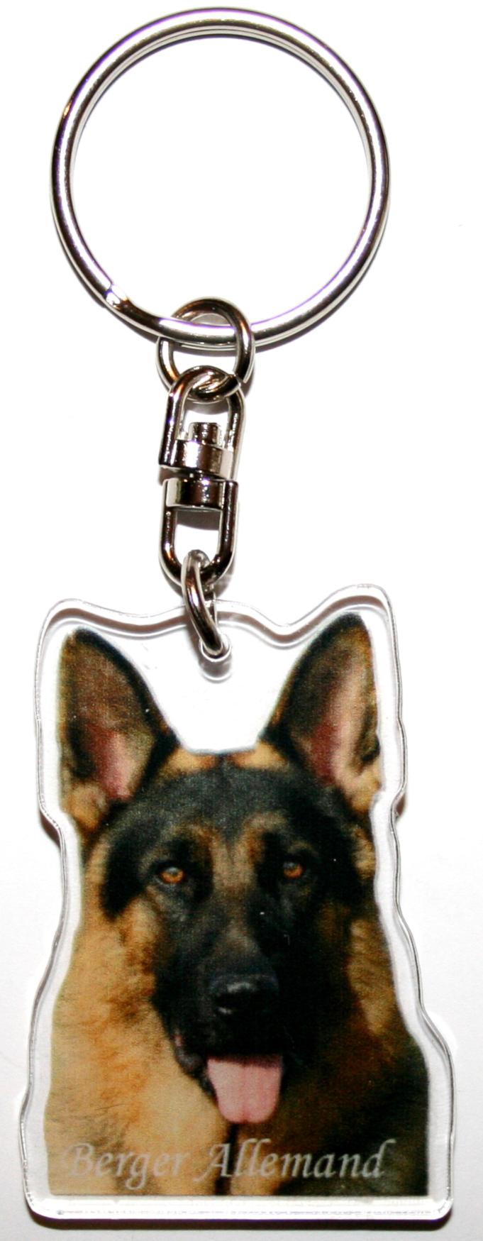 Porte clés chien Personnalisé Berger Allemand Porte Clef personnalisable  photo Prénom