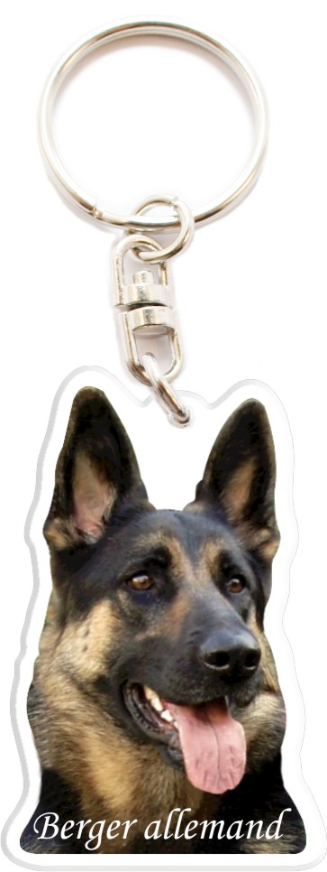 Porte-clef Chien  Noir -  - Yannick