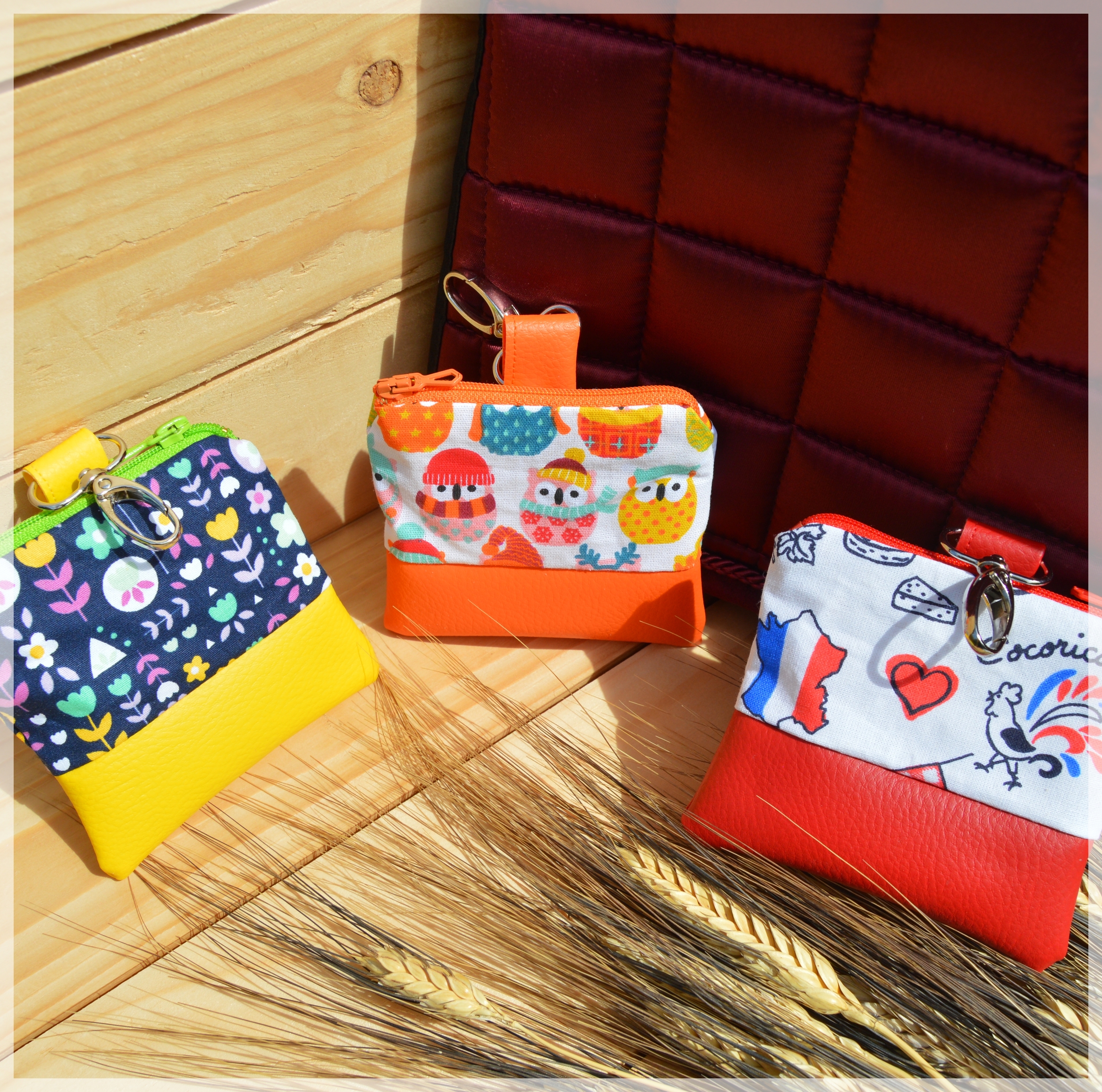 lot 3 pochettes