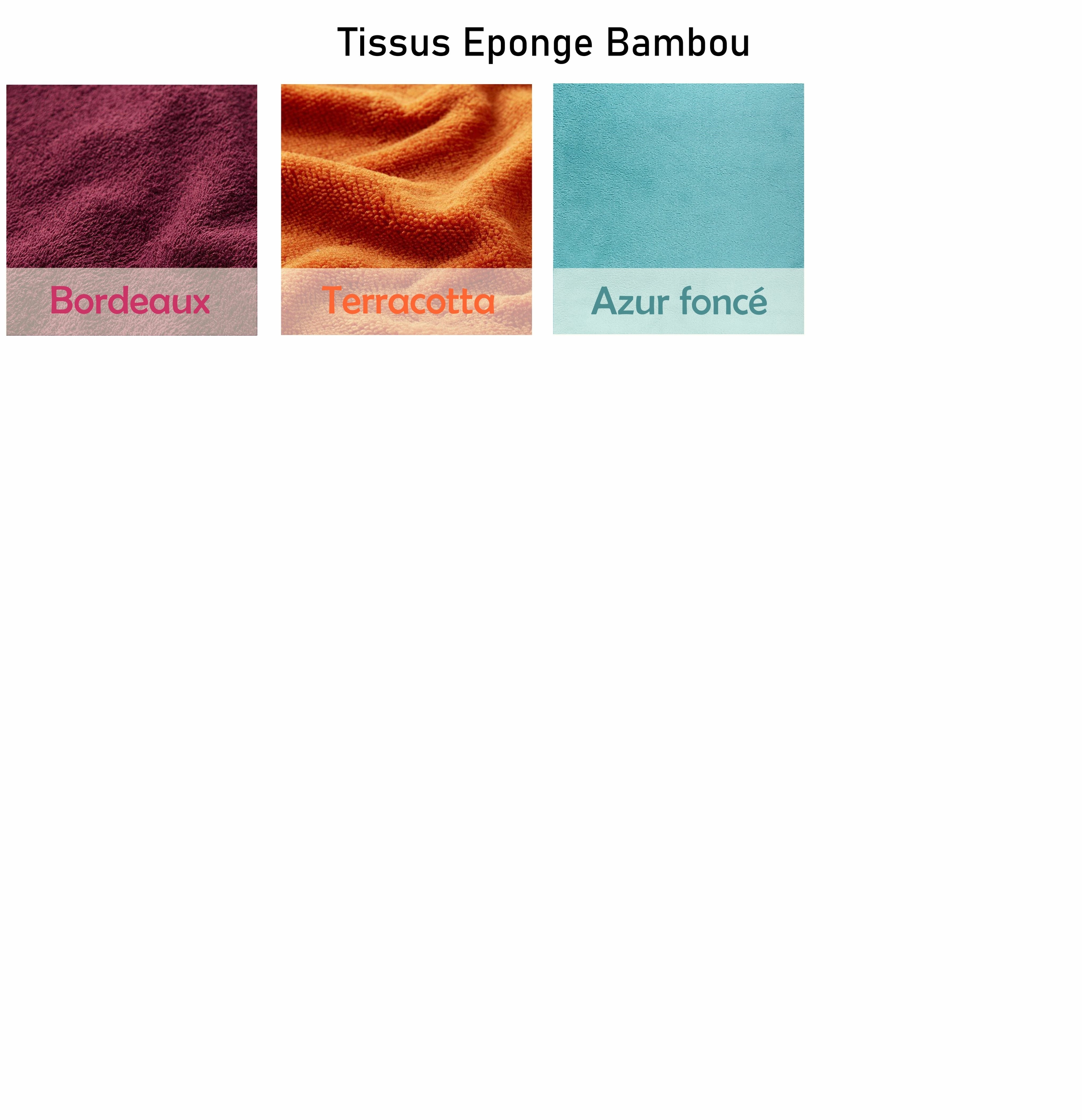 Eponge Bambou couleurs 2