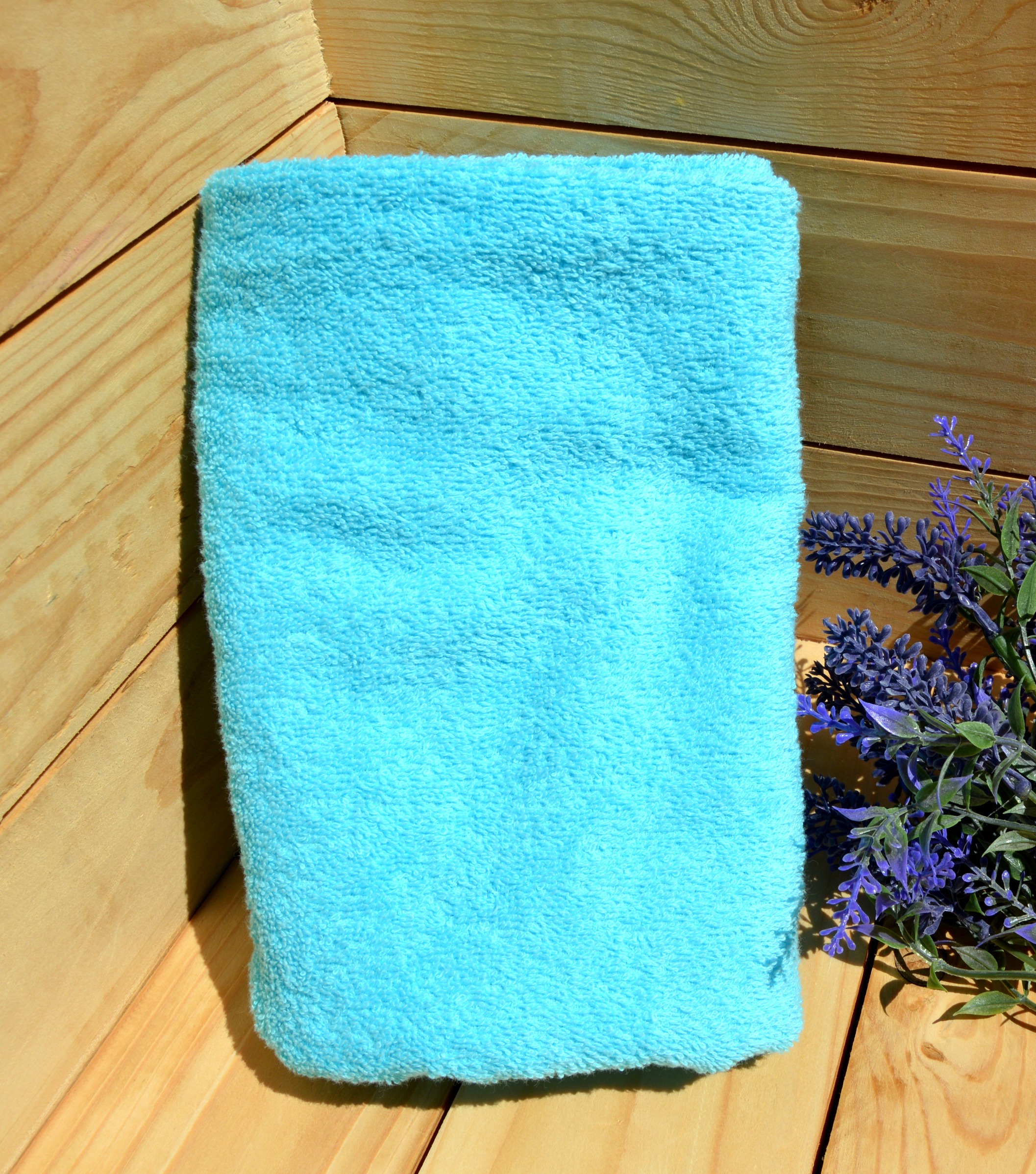 Turquoise grande serviette
