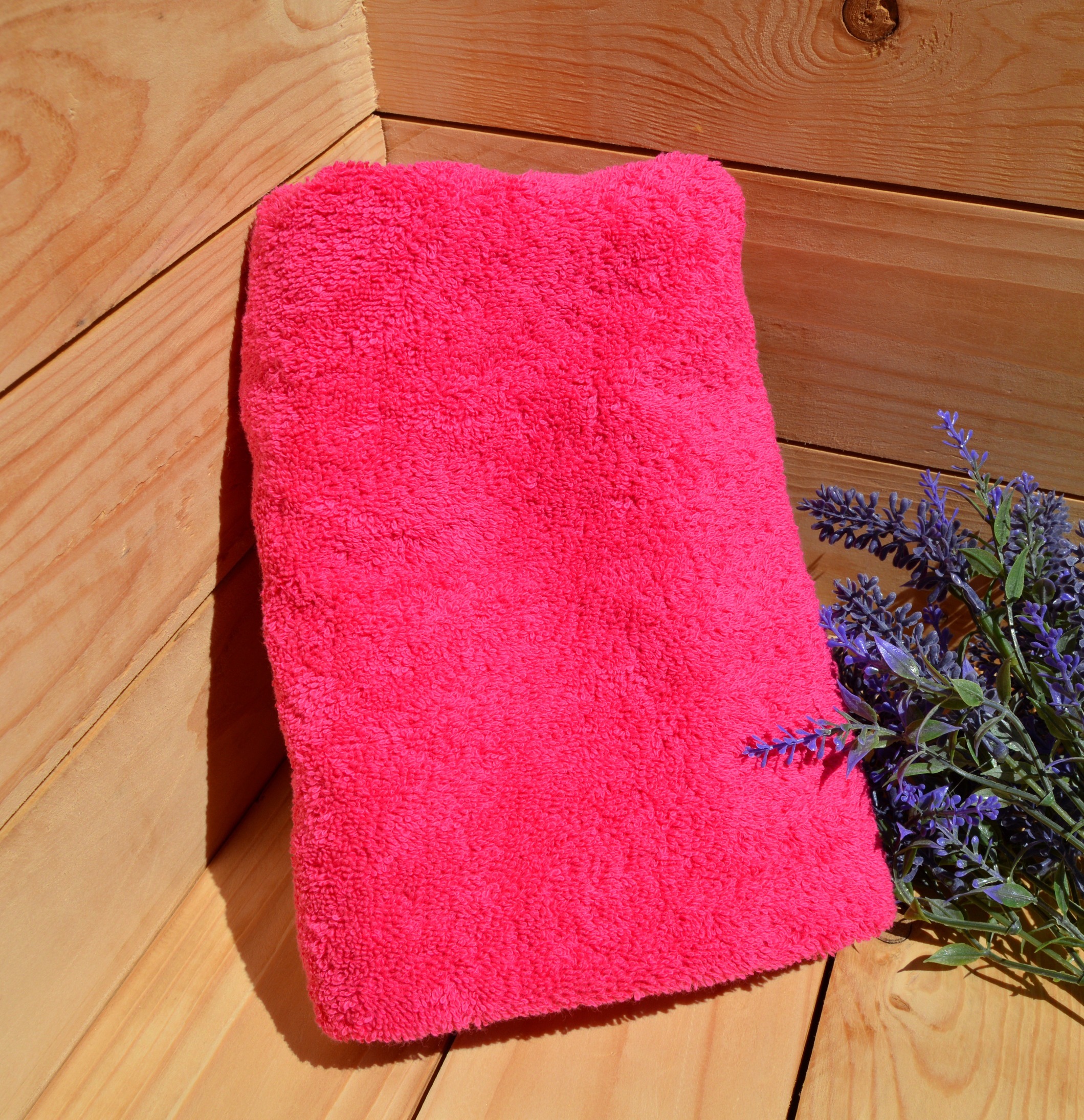 Fuchsia grande serviette