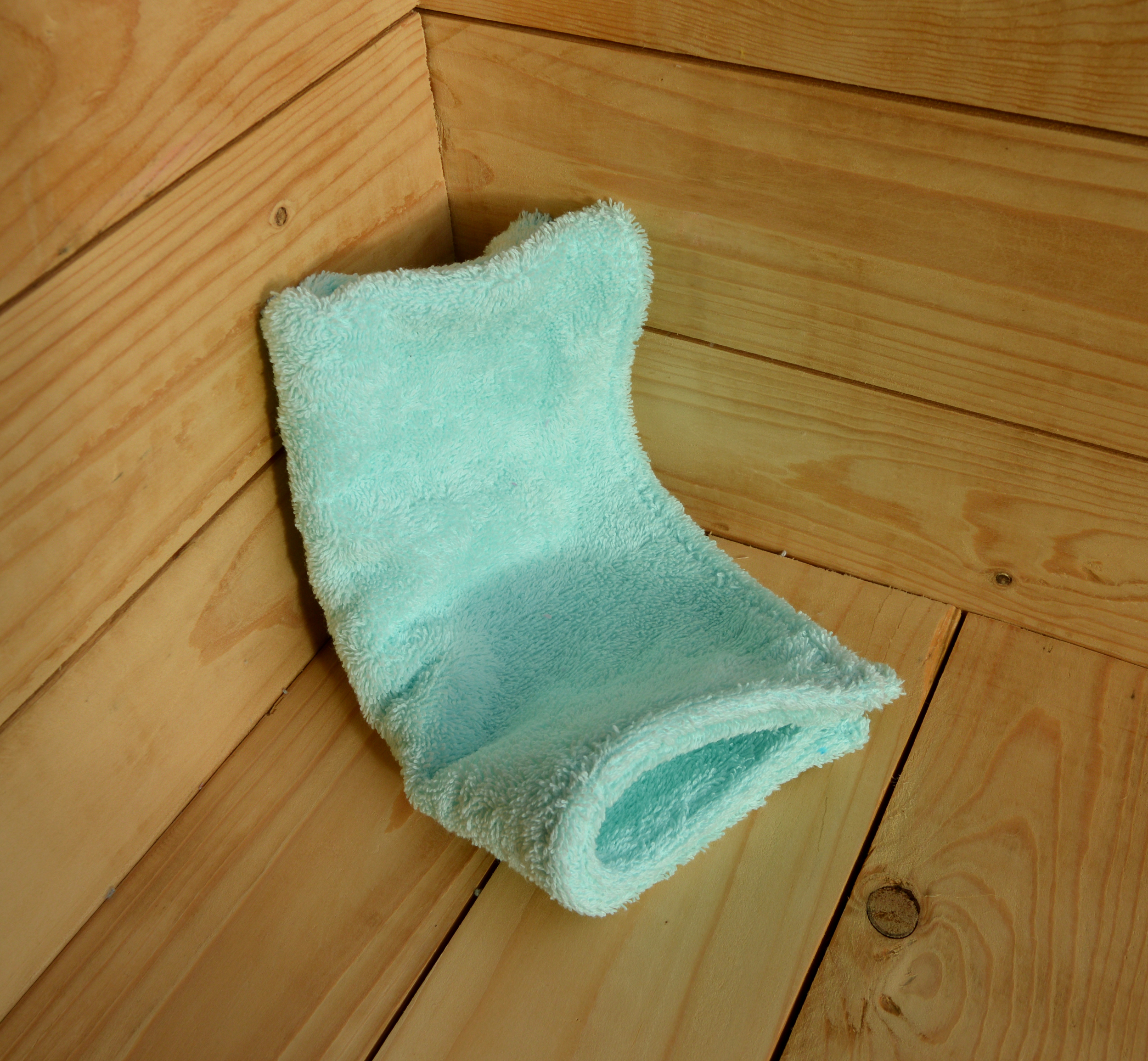 Bleu iceberg petite serviette 2