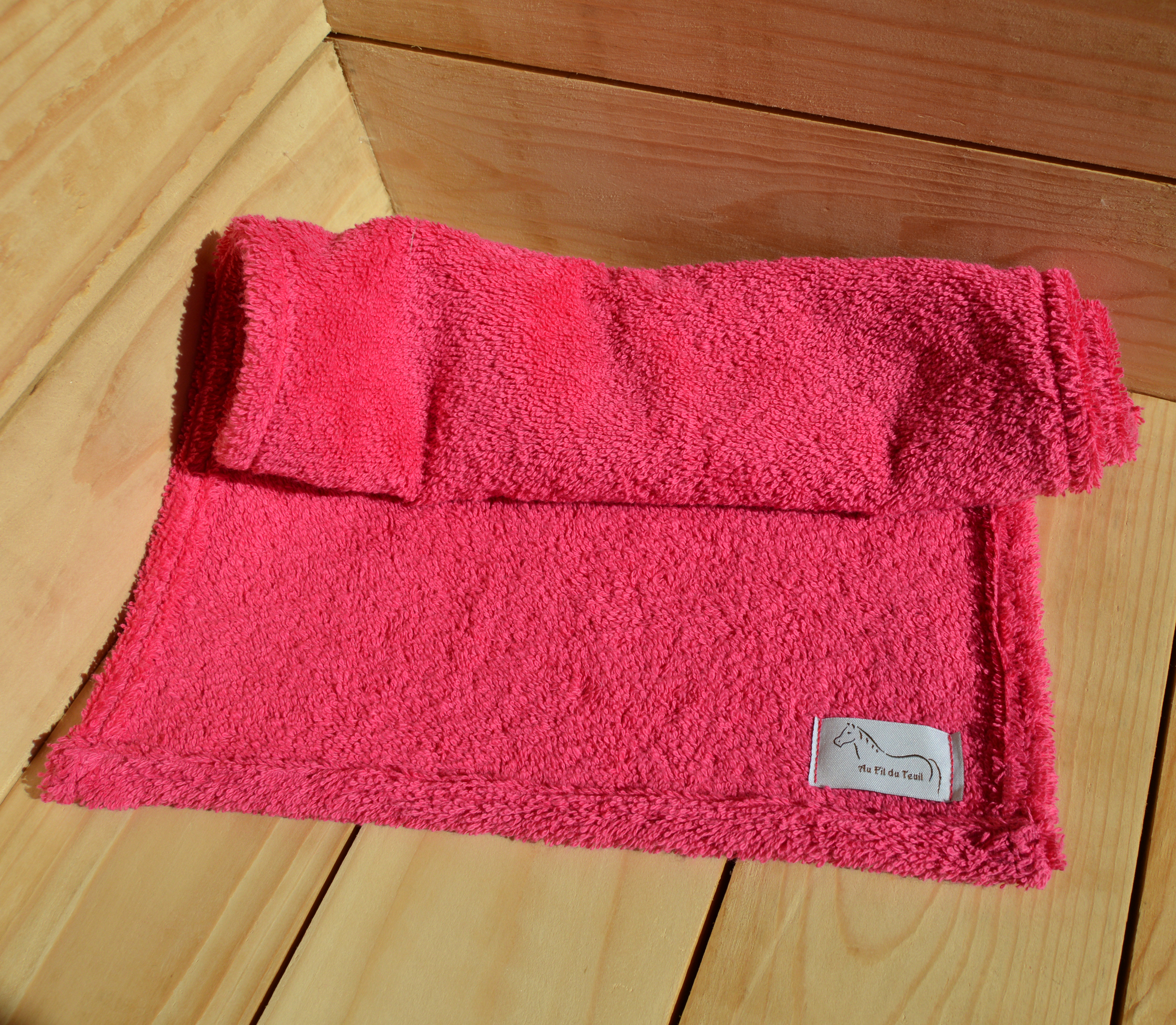Fuchsia petite serviette 2