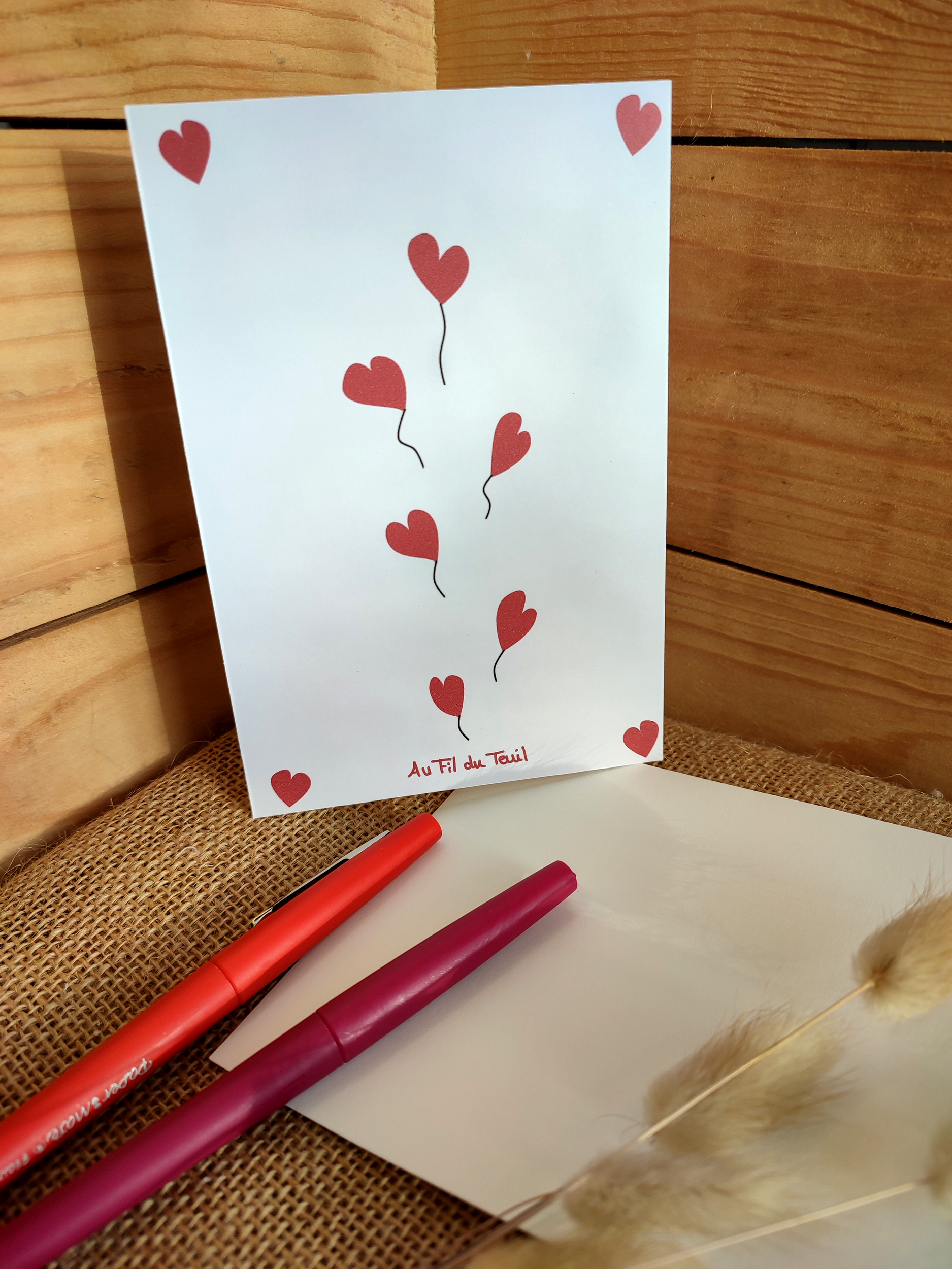 Carte Valentin dos