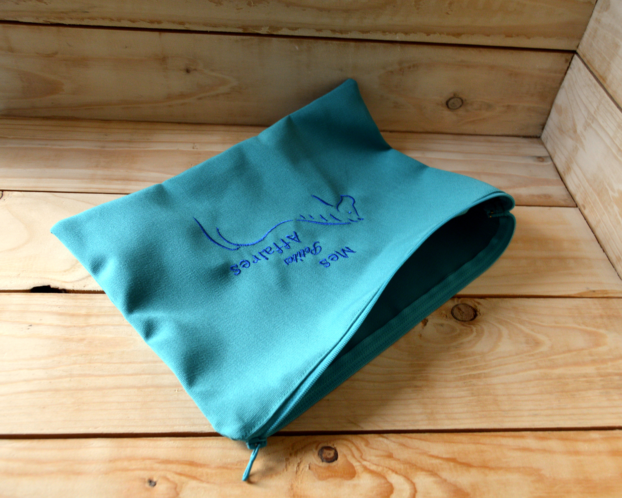 mes petites affaires turquoise coté réduit