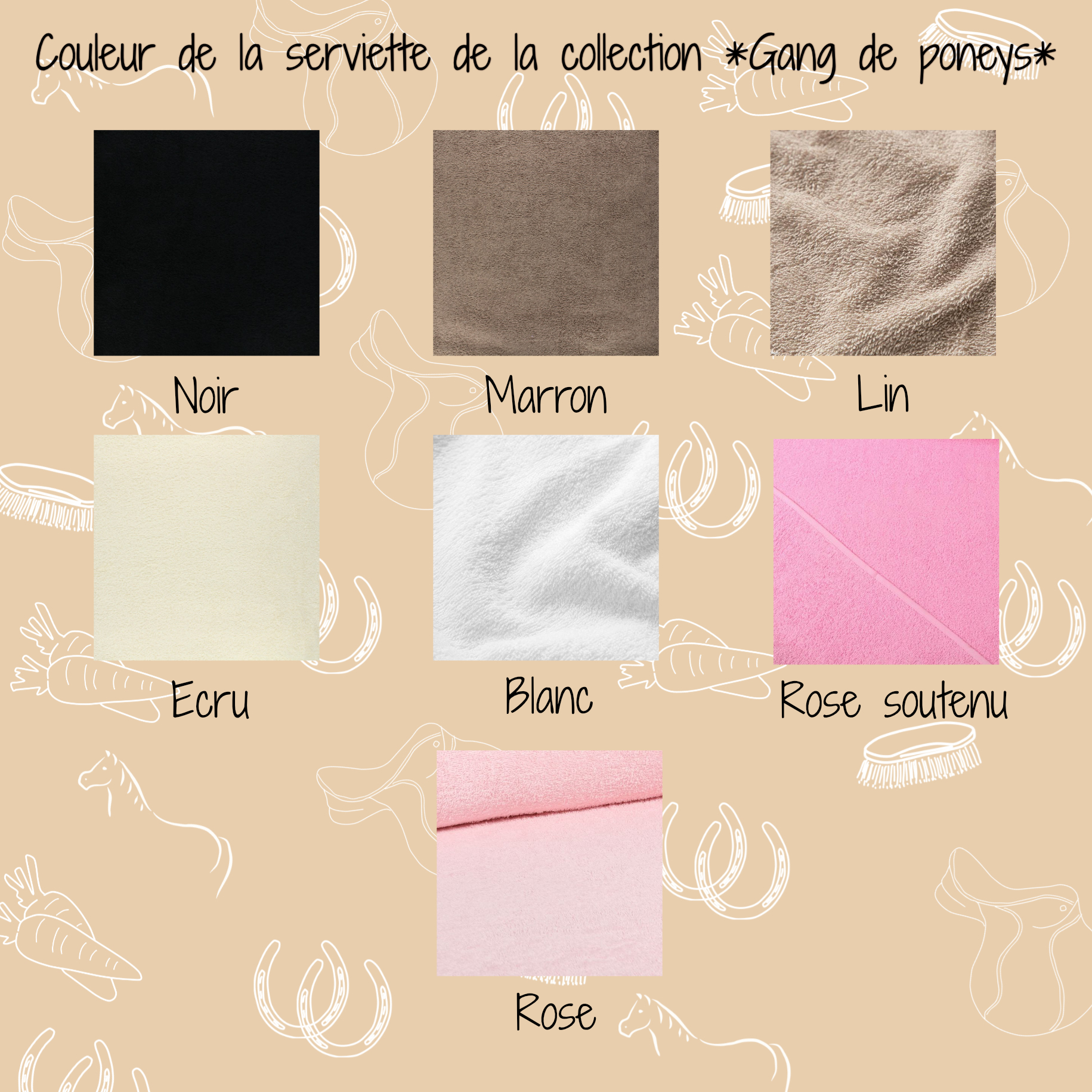 couleur éponge serviettes