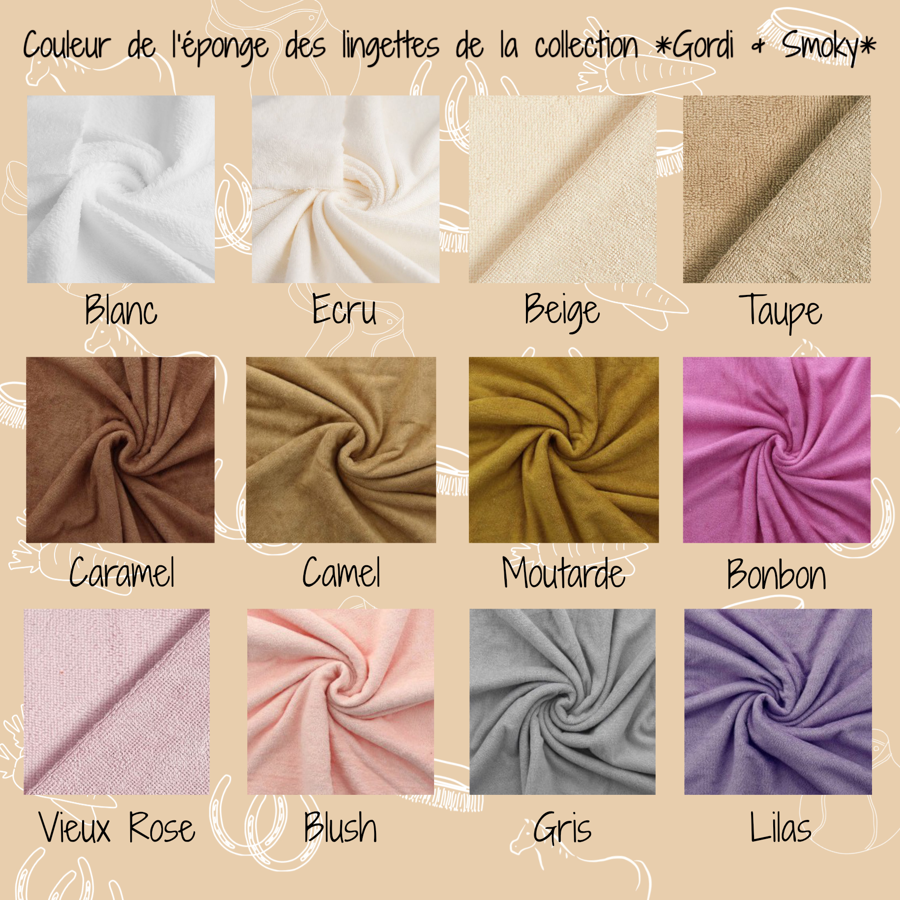 couleur éponge bambou