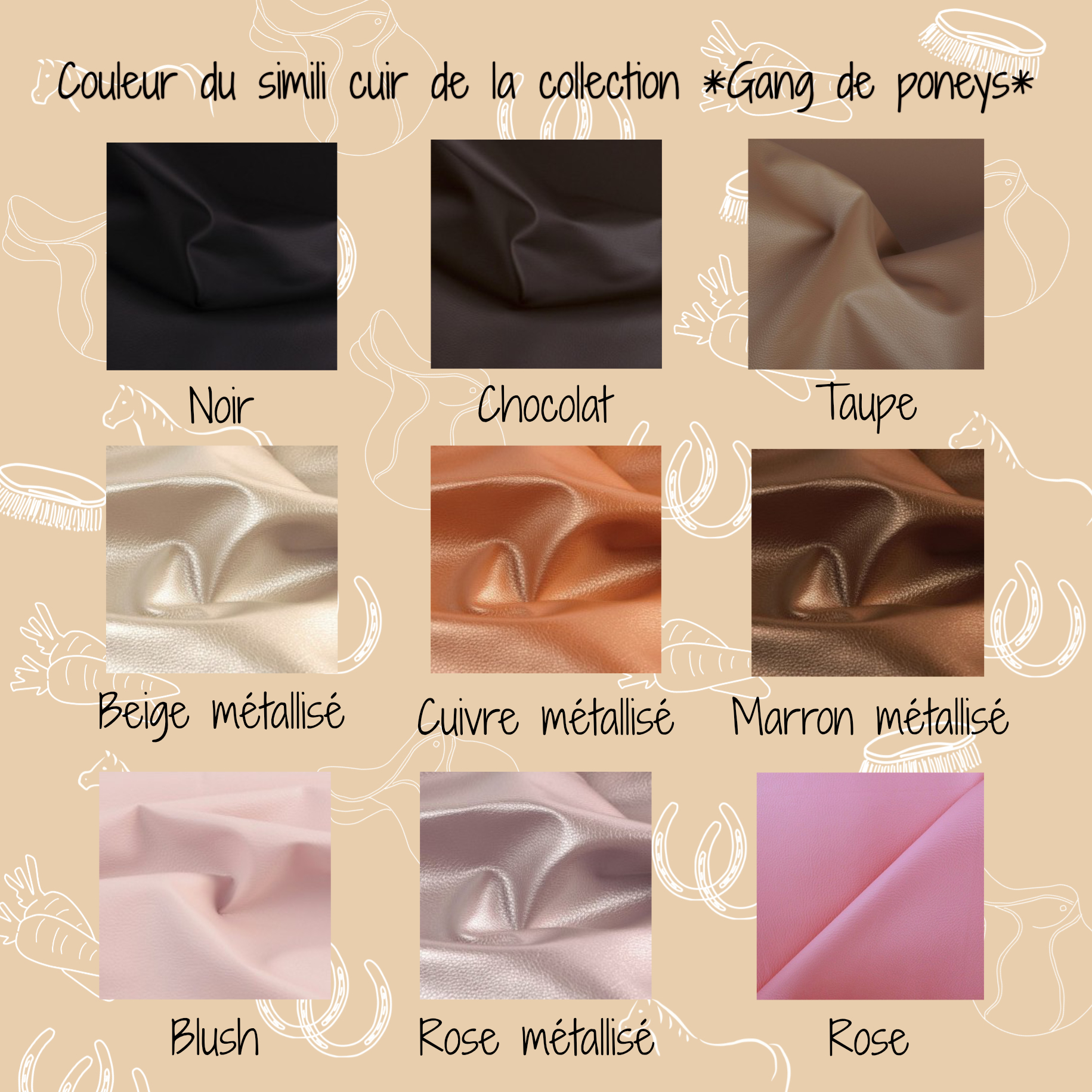 couleur simili cuir