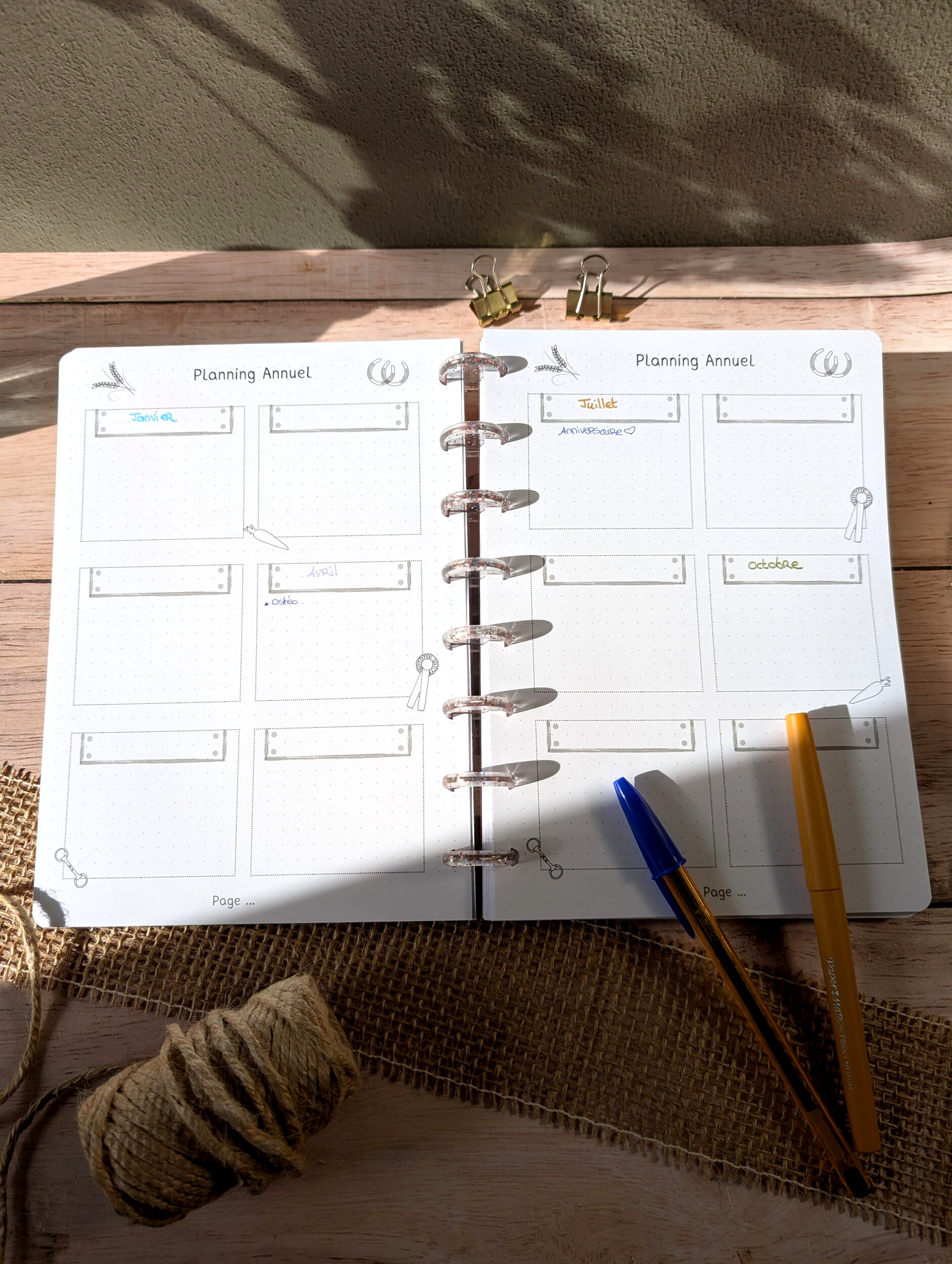 planning annuel 1