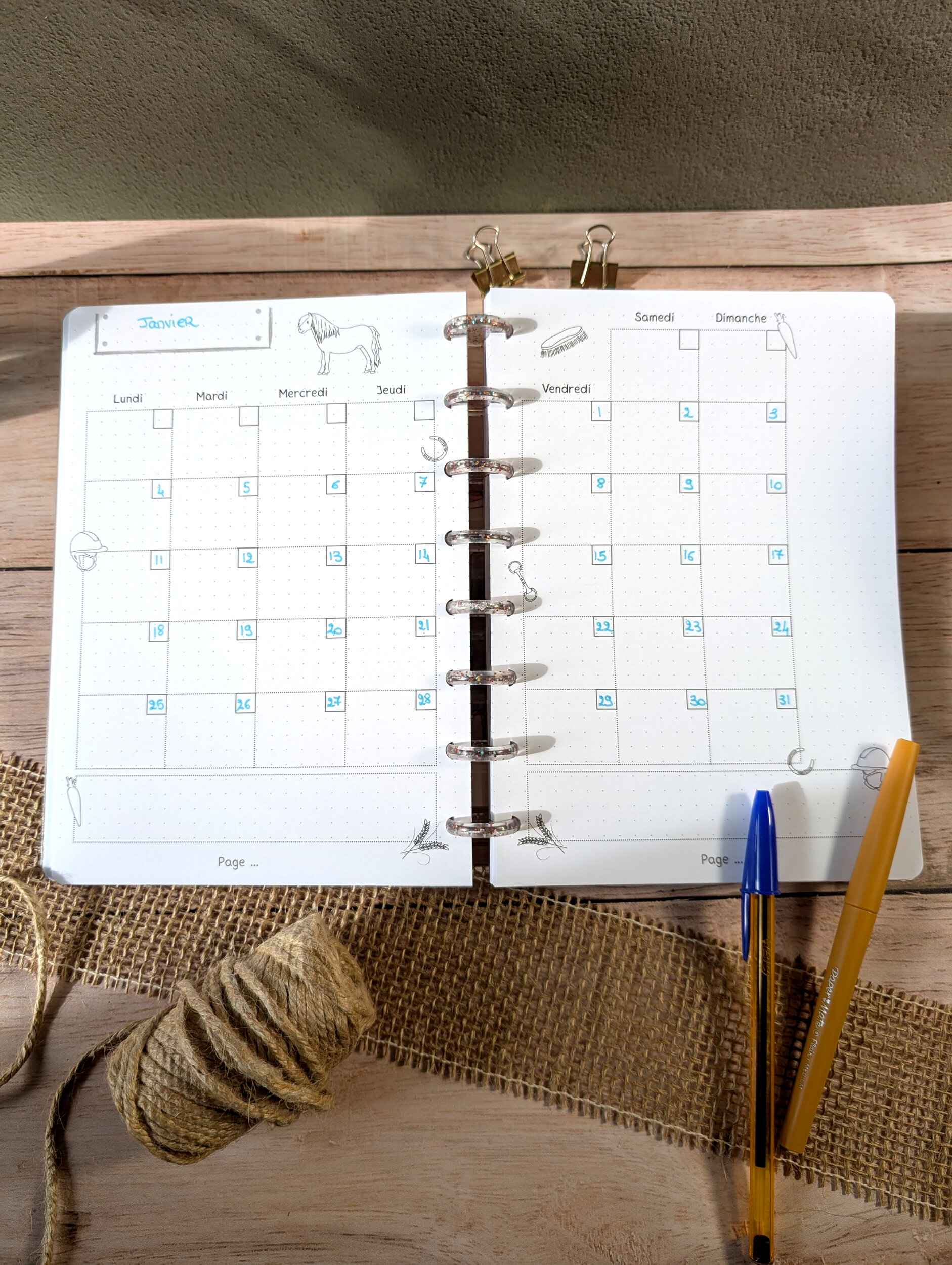 planning mensuel 1