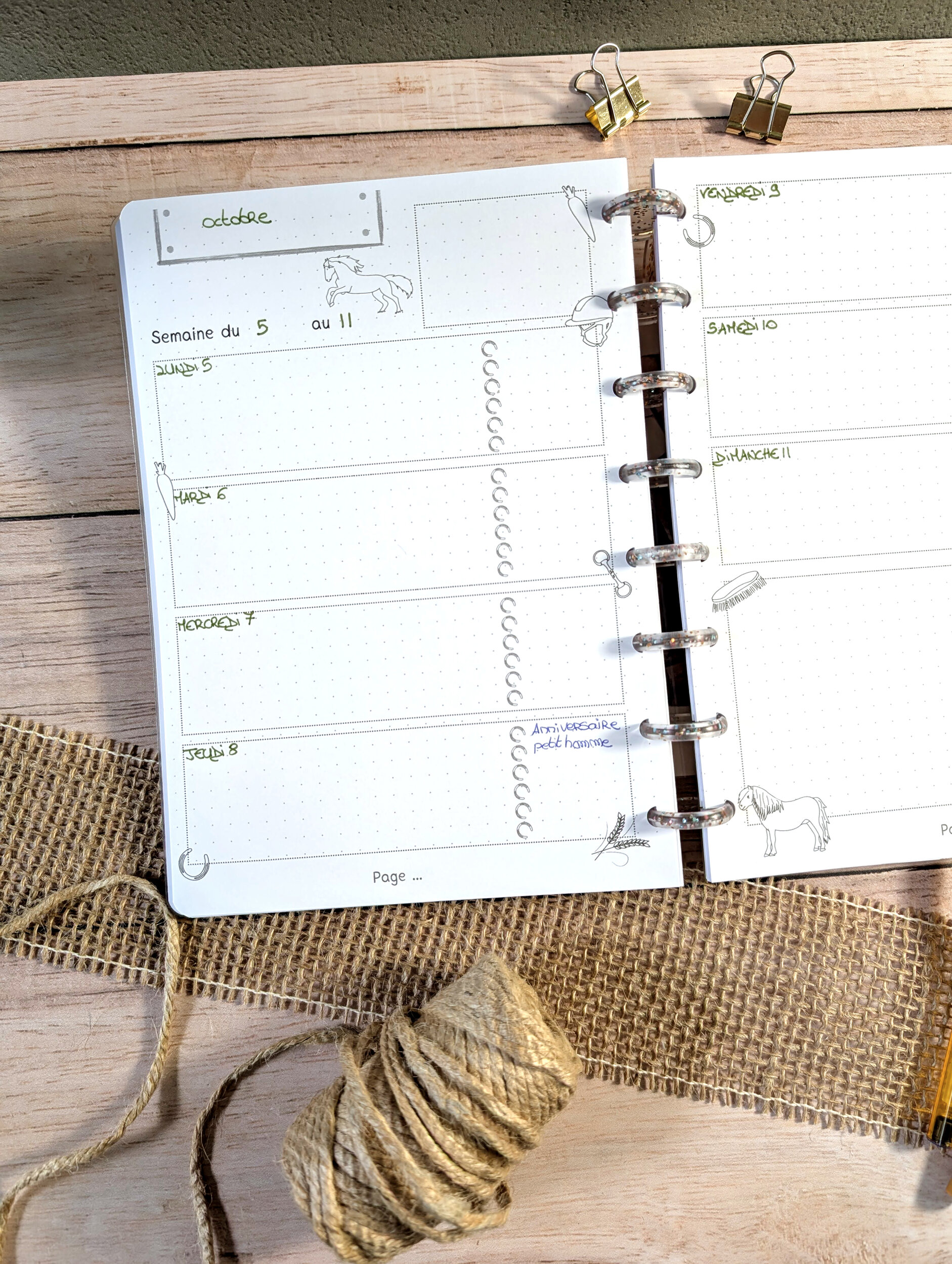 planning hebdo 2