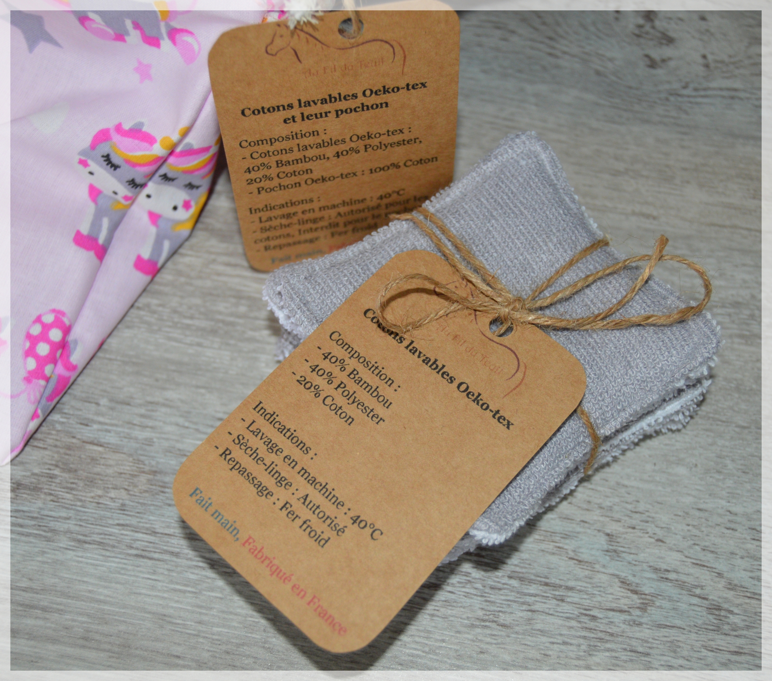 Lingettes gris blanc 1