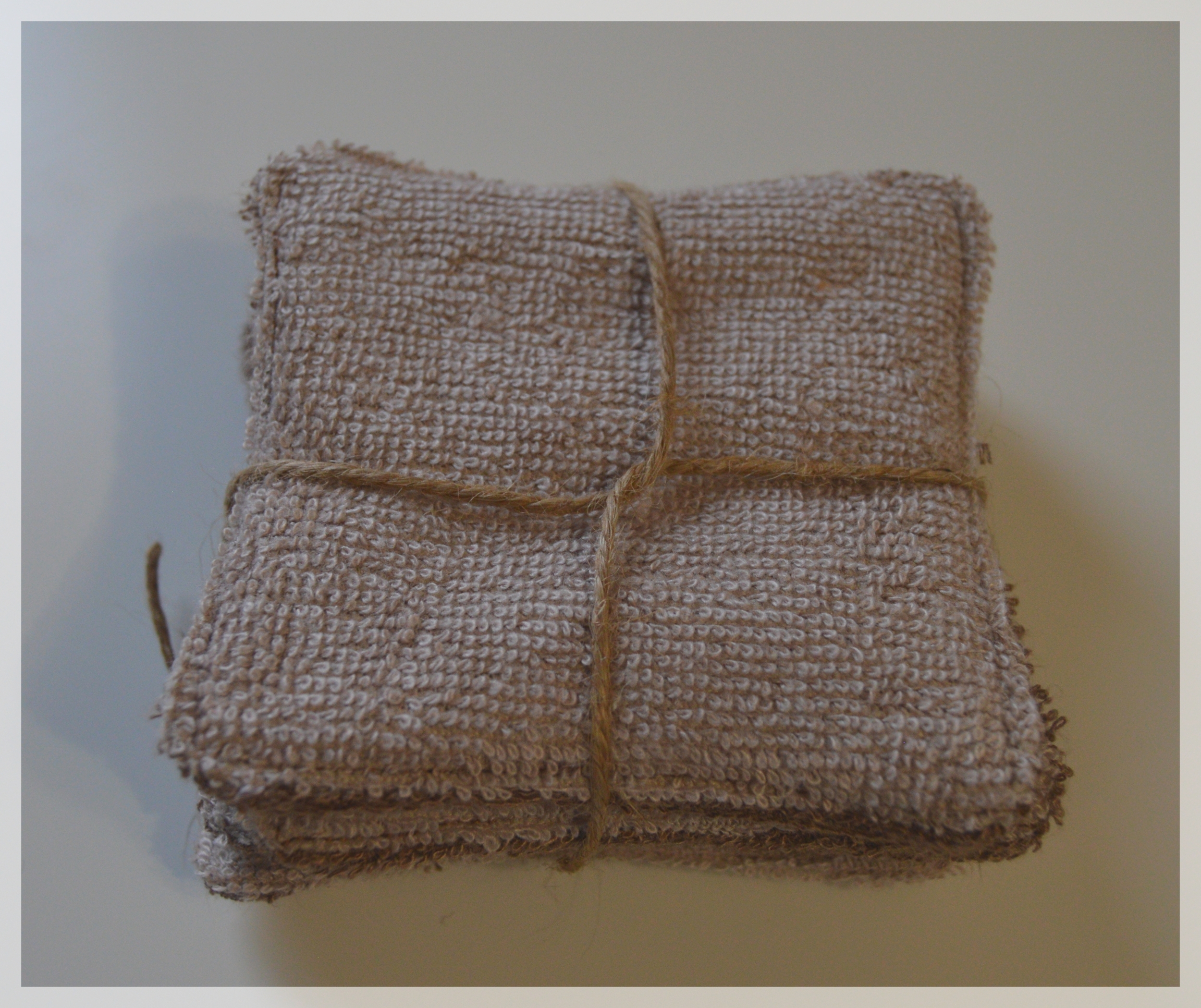 cotons lavables marron beige 2