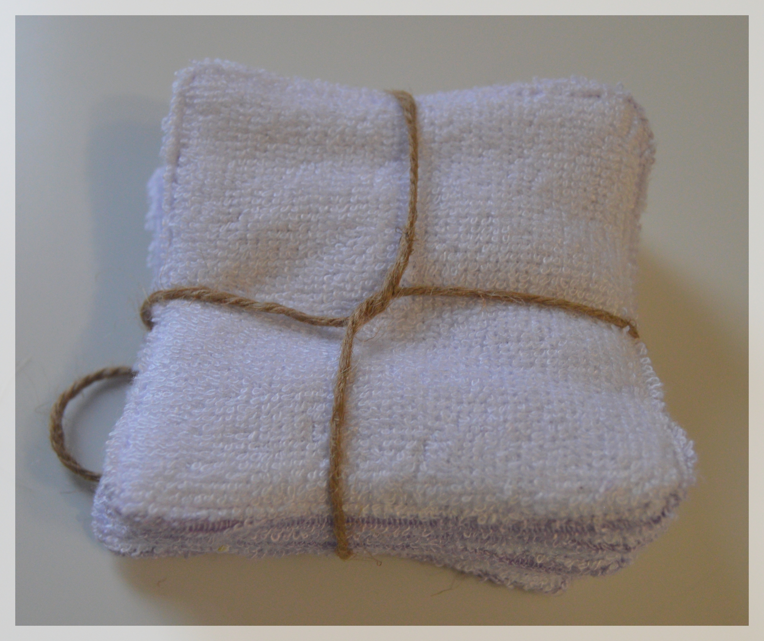 cotons lavables lilas blanc 2