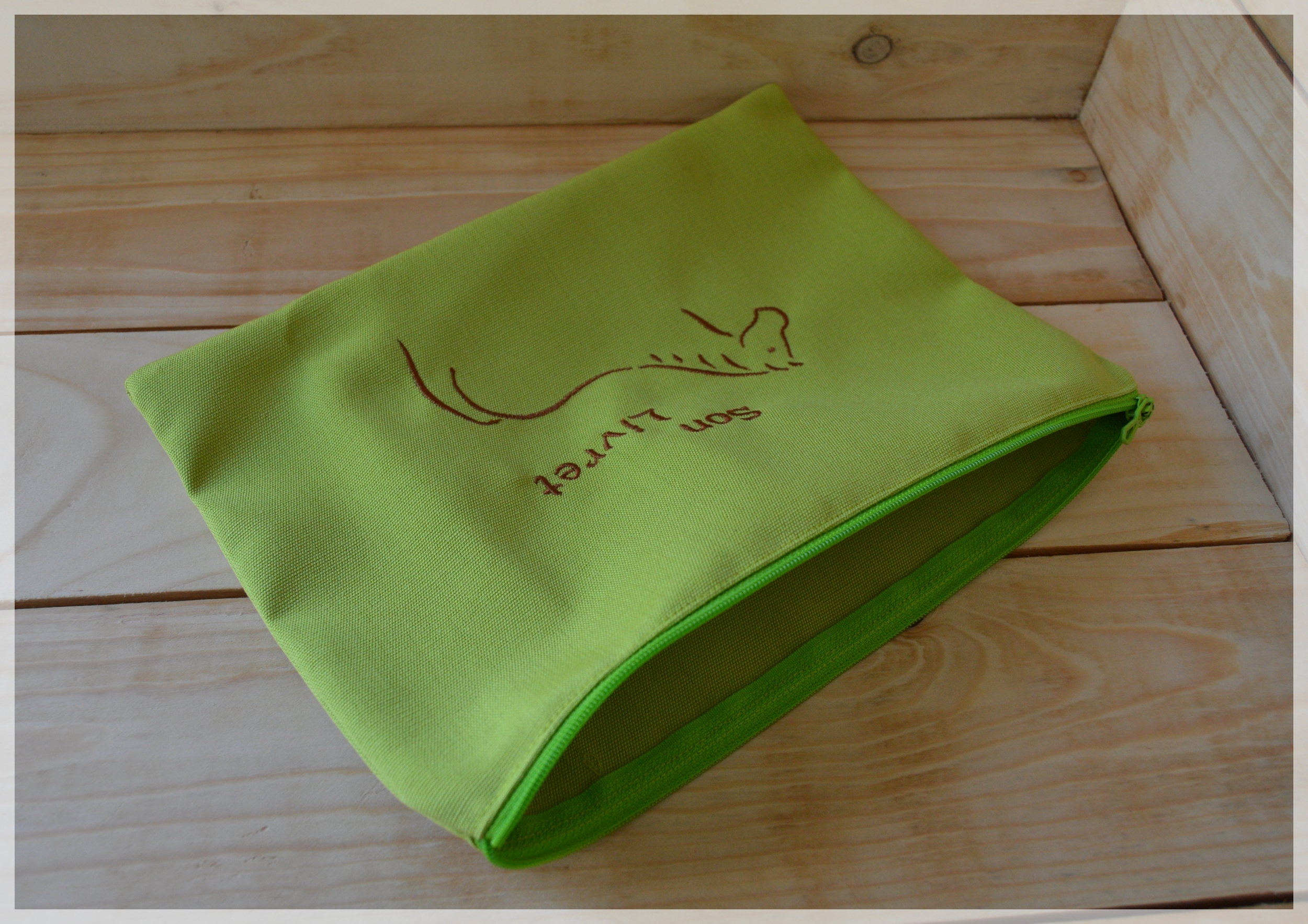 pochette livret pistache choco 2