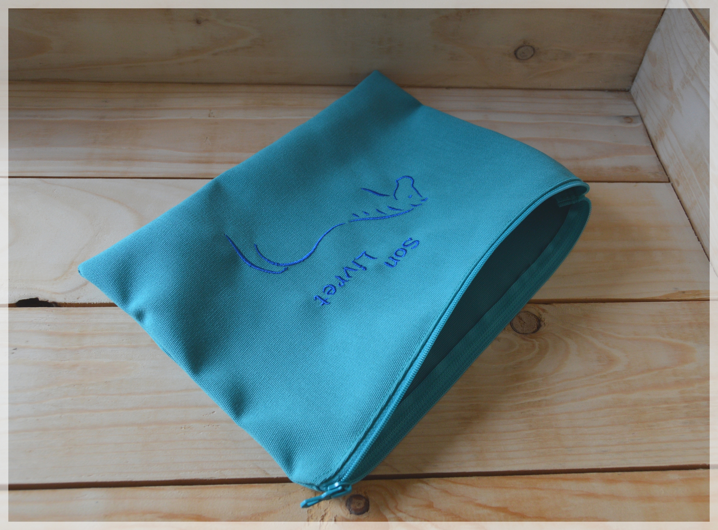 pochette livret lagon bleu 2