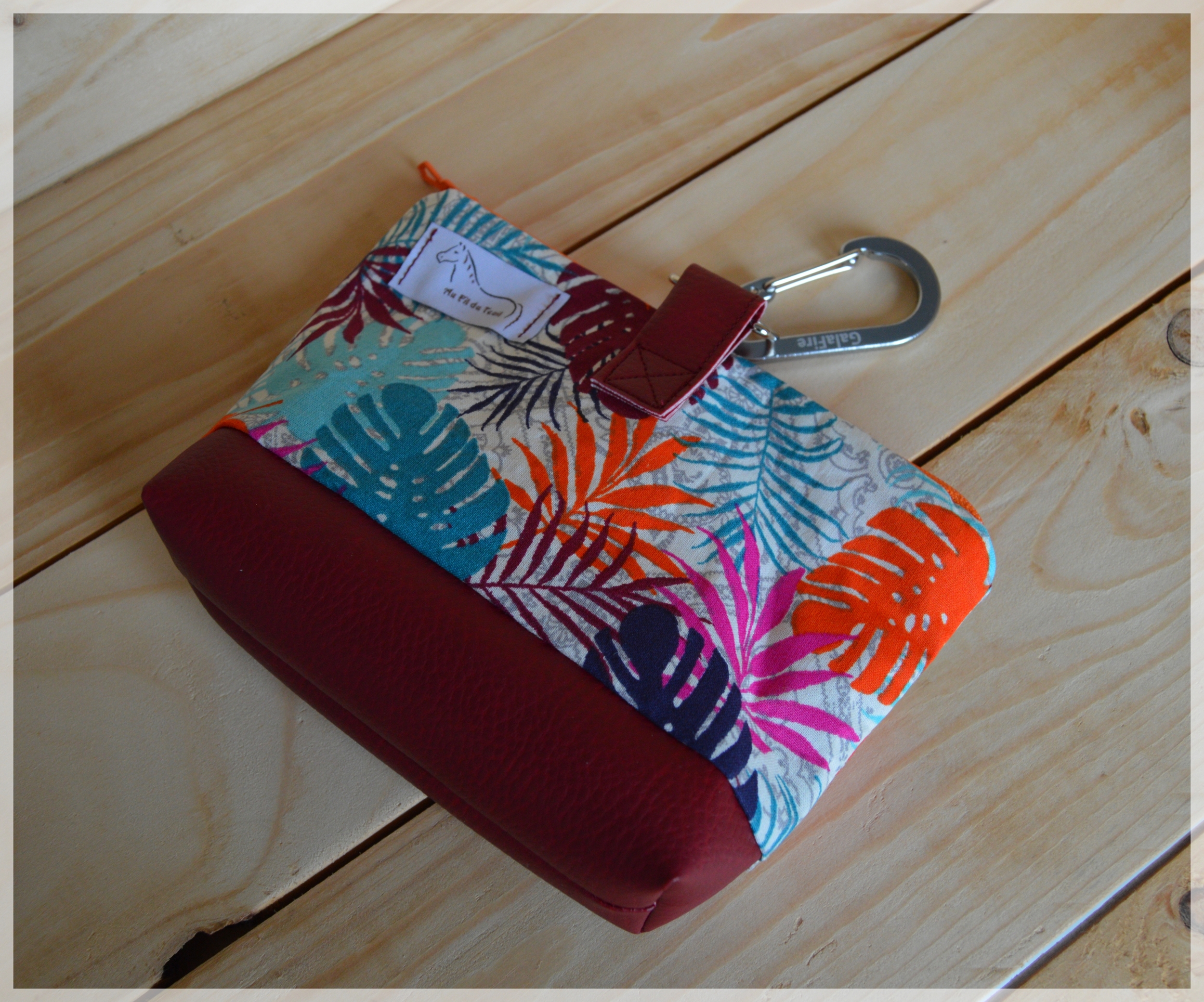 pochette élastiques jungle color 3
