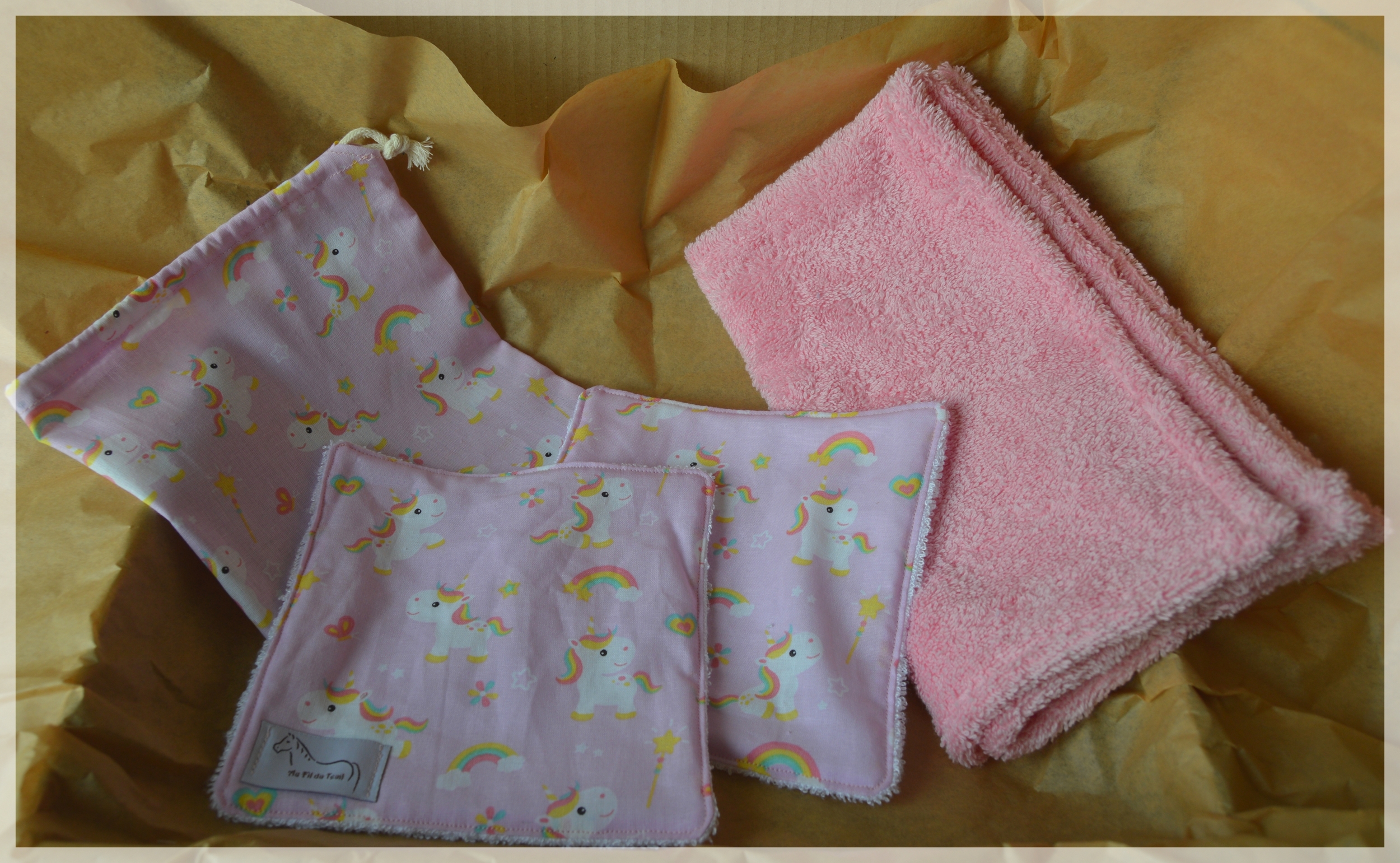 coffret soins chevaux Licorne rose 2