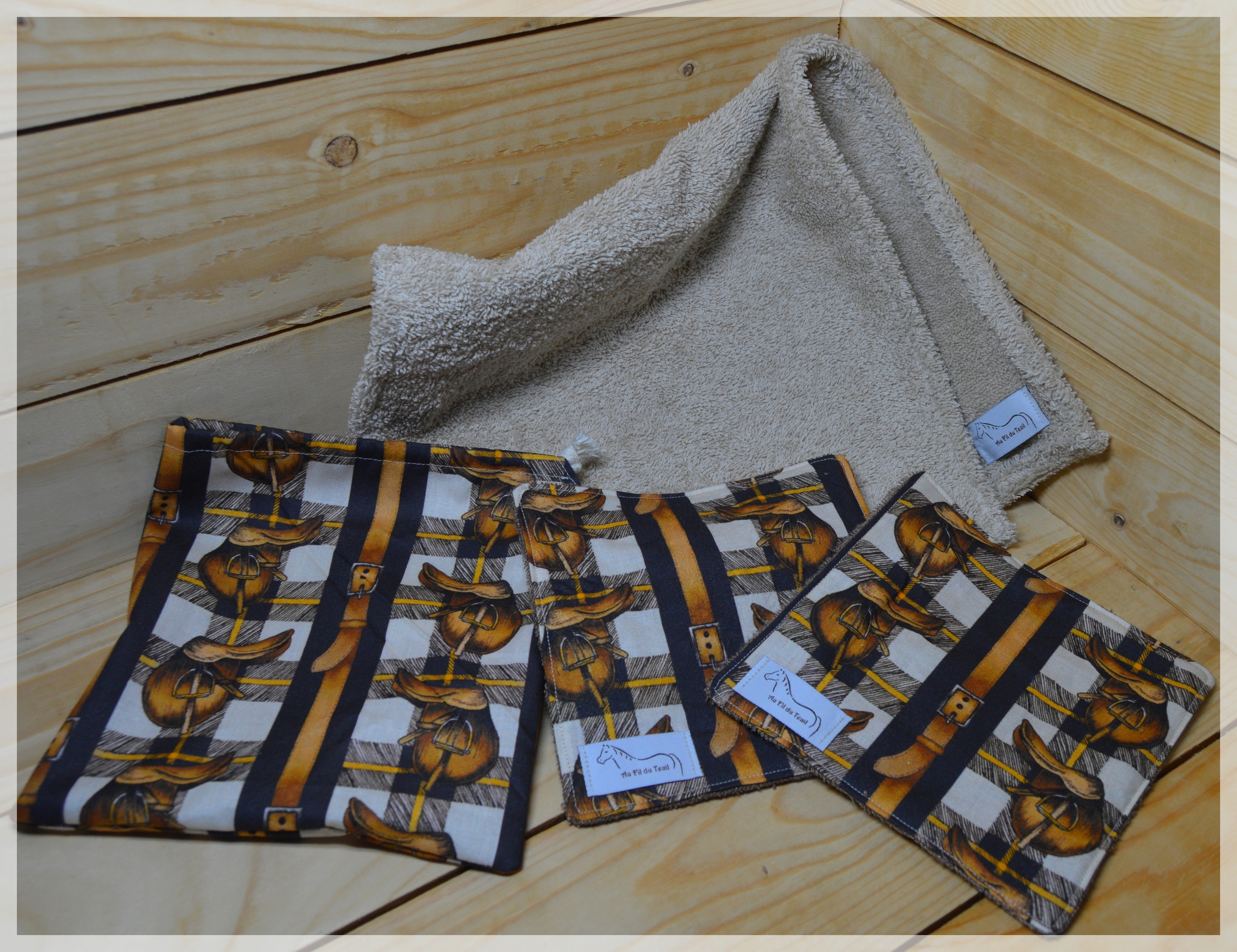 coffret soins chevaux Saddle up 1