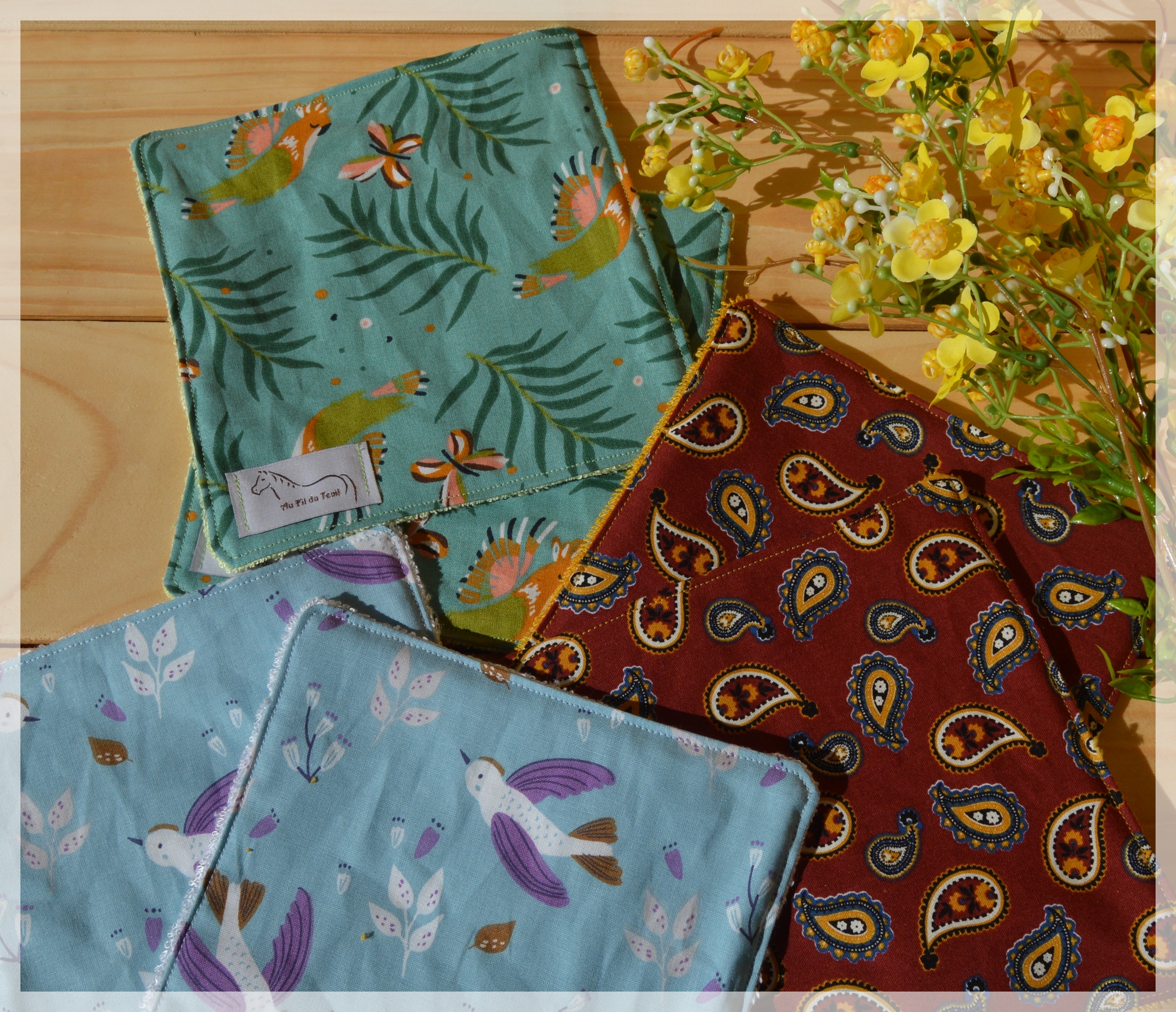 ensemble 3 lots lingettes chevaux (2)