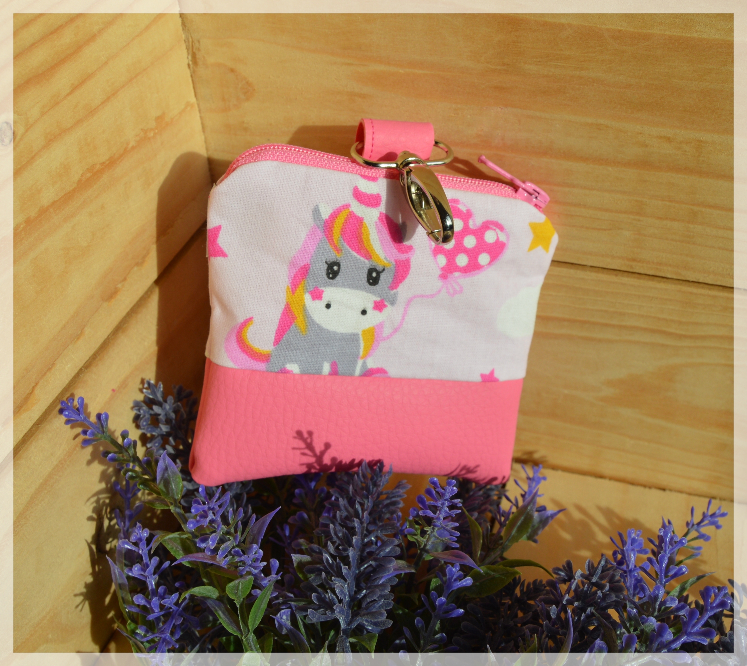 pochette friandises lisou rose rose soutenu 1