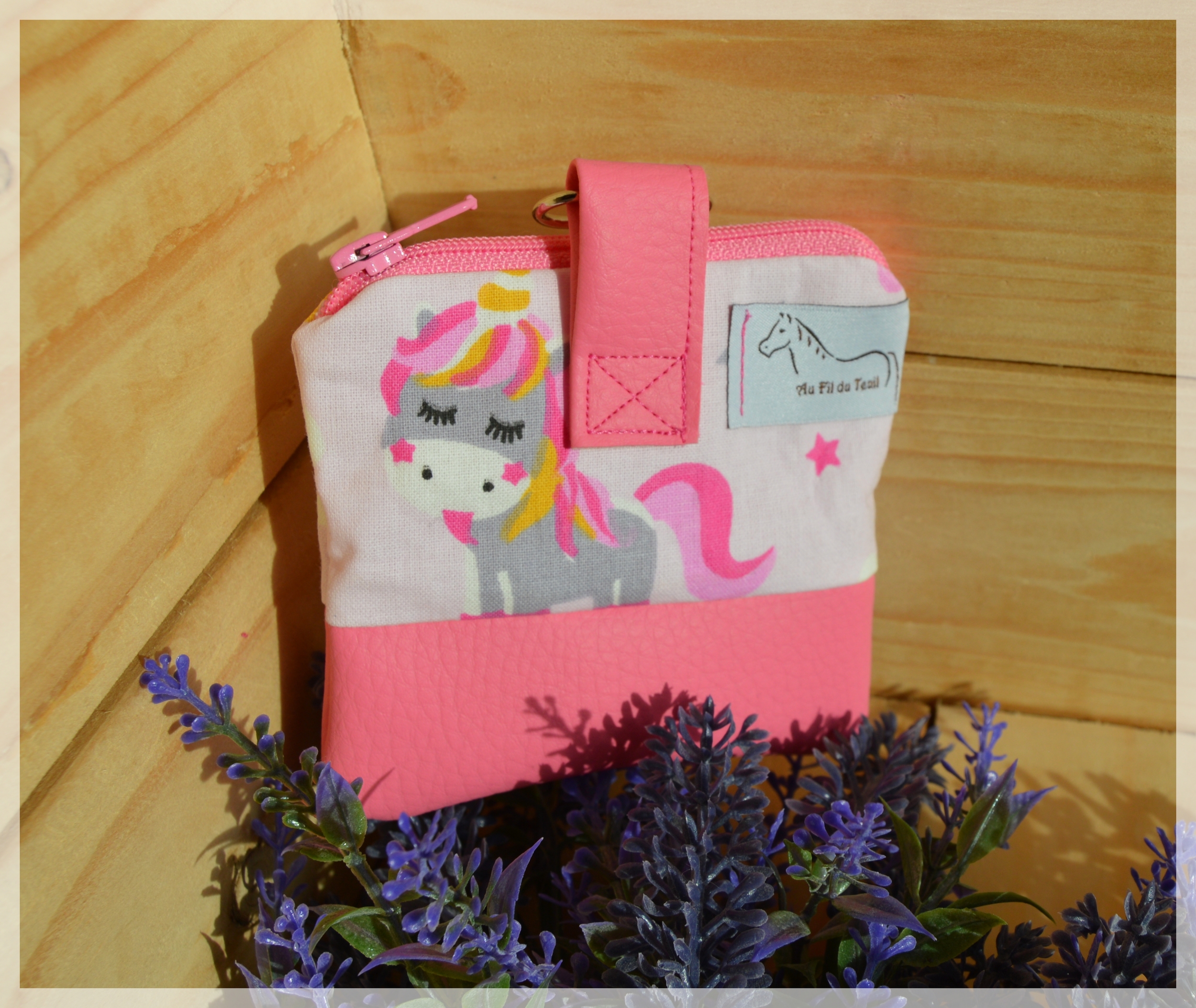 pochette friandises lisou rose rose soutenu 2