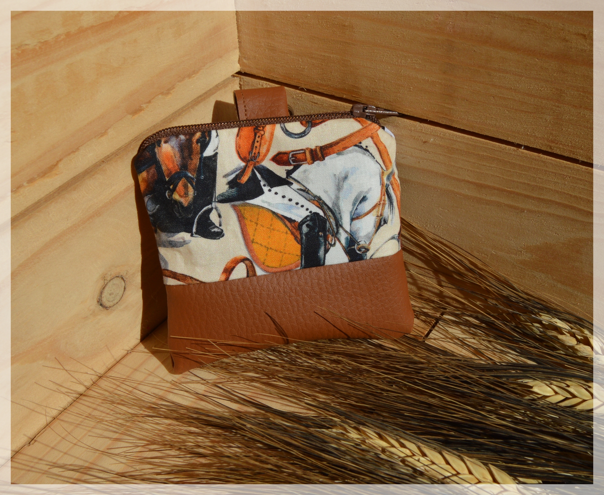 pochette friandises harnachement daim 1