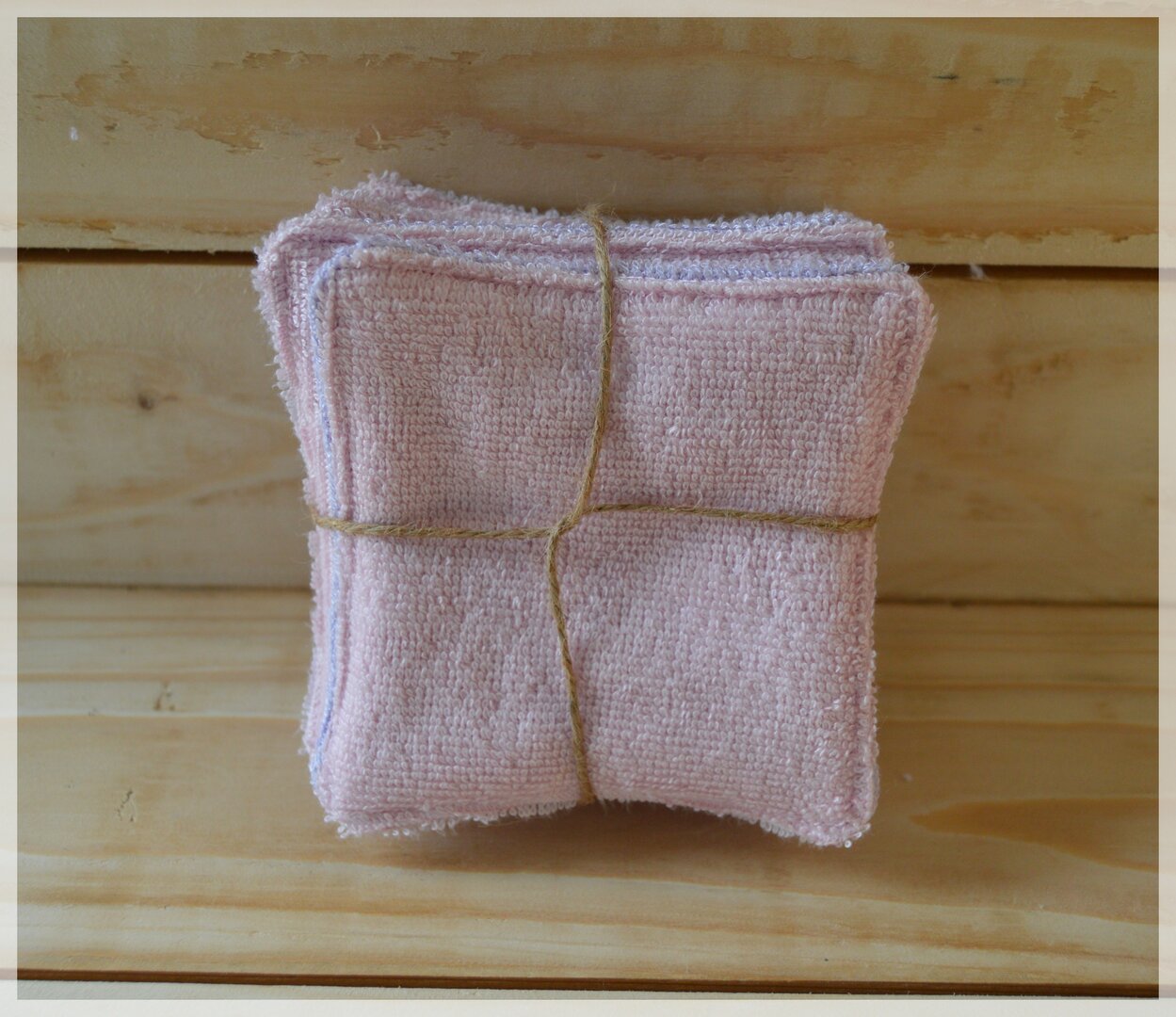 5 Lingettes Lavables Bébé Néobulle - Bambou/Coton - Double Face Douce - Écologique