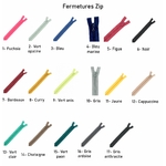 Fermetures zip