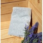 Gris perle grande serviette