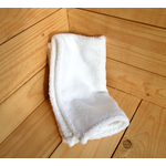 Blanche petite serviette