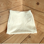 Ecru petite serviette couleur reelle réduite