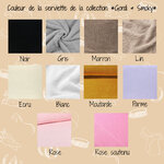 couleur éponge serviettes