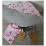 ensemble lison rose gris