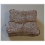 cotons lavables marron beige 2