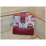 pochette friandises chouettes rouges 2