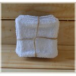 lingettes lavables gris et blanc 3
