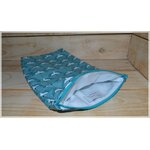 pochette cavalier Grues bleues 2
