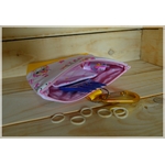 pochette élastiques lison rose jaune 2