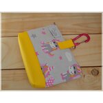 pochette élastiques lison gris jaune 3