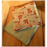lot 2 lingettes chevaux Howell