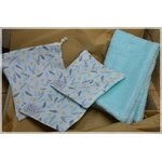 coffret soins chevaux Dakota bleu 2