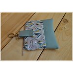 pochette friandises paons bleus 3