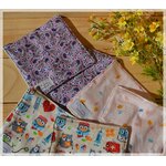 ensemble 3 lots lingettes chevaux