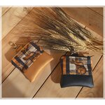lot 2 pochettes friandises noir or